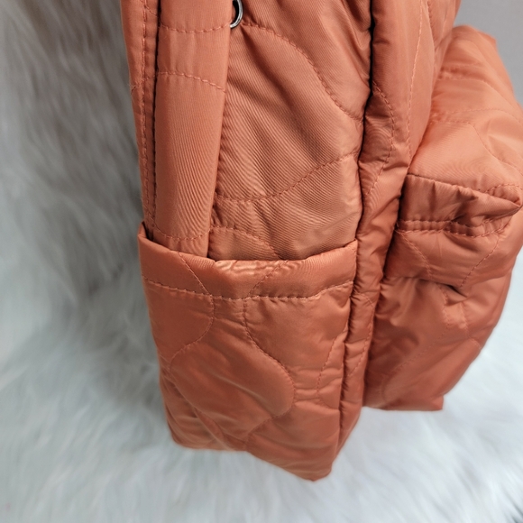 VANS Old Skool Quilted Orange Backpack. - Picture 9 of 14